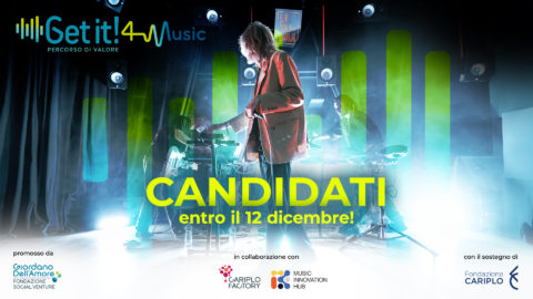 Get it! 4 Music: nuova deadline – giovedì 12 dicembre 2024